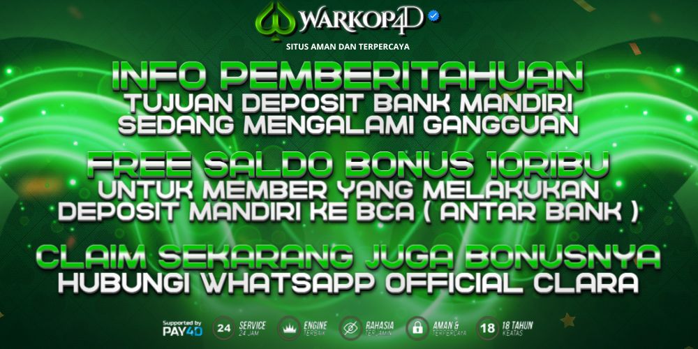 INFO PEMBERITAHUAN FREE BONUS SALDO 10RB 